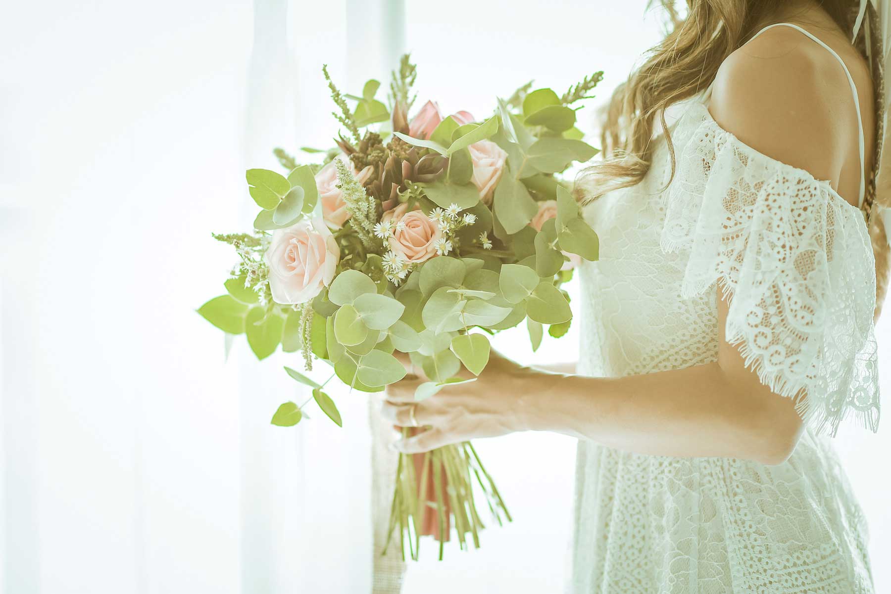 ブーケ（造花&生花）