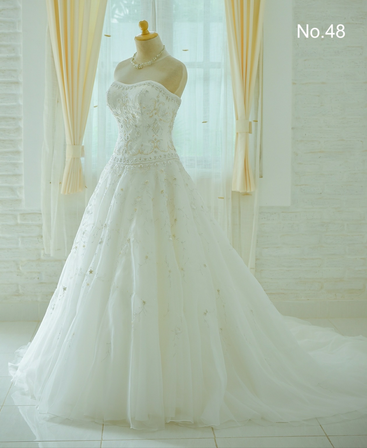 バリ島レンタルドレス プリンセスラインNo.48