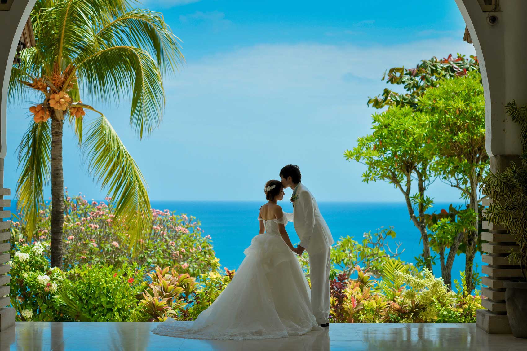 ロビーからの景色