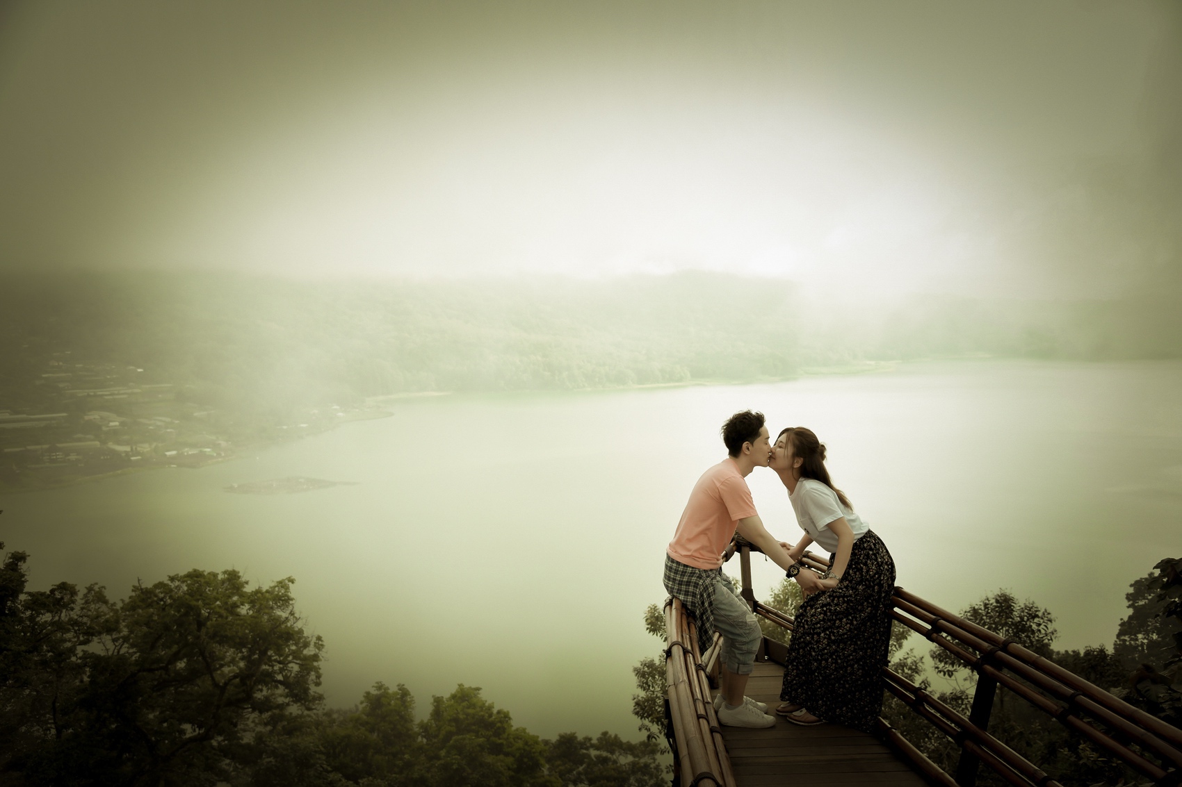 絶景のブランコ