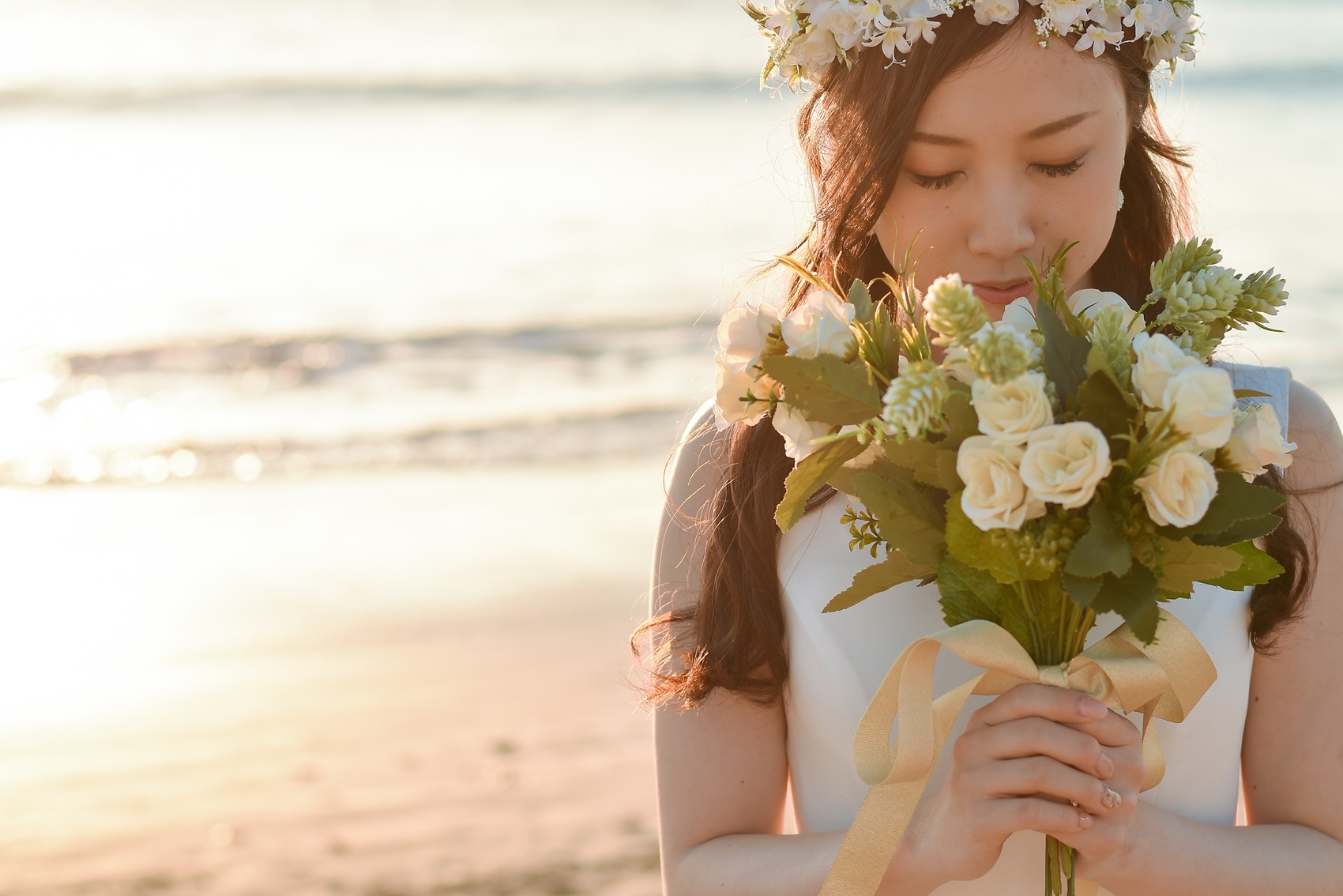花嫁様のシングルショット