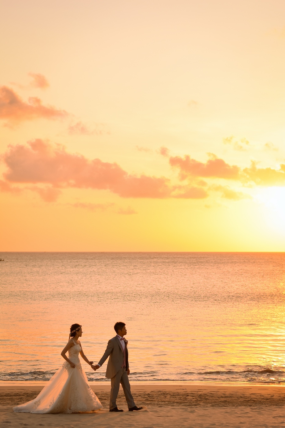 ジンバランビーチのサンセット