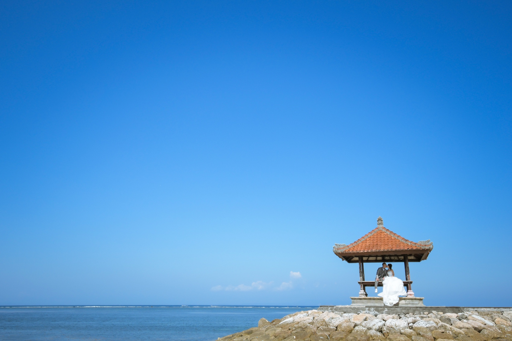 岬のガゼボ