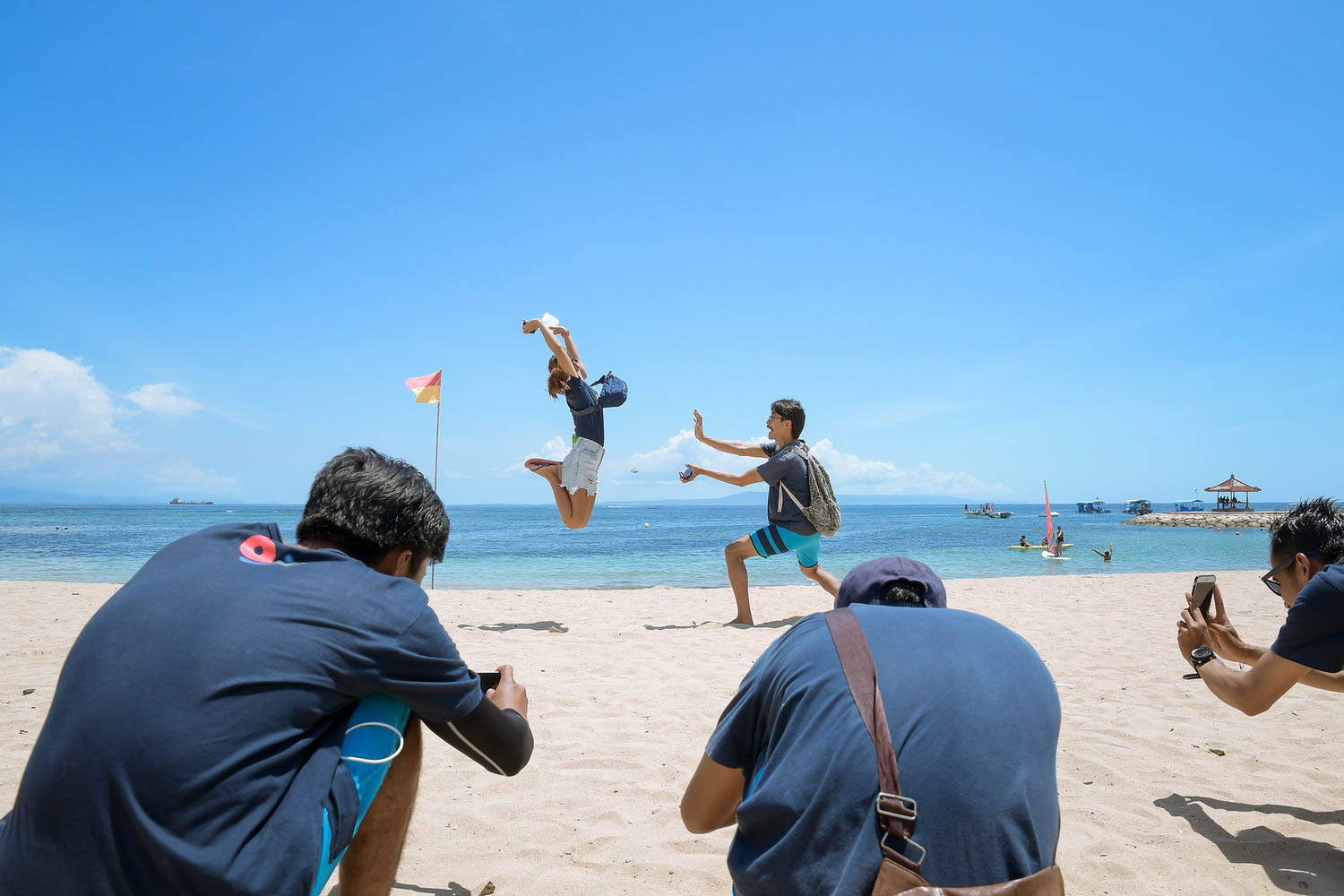 下から撮るのがポイント