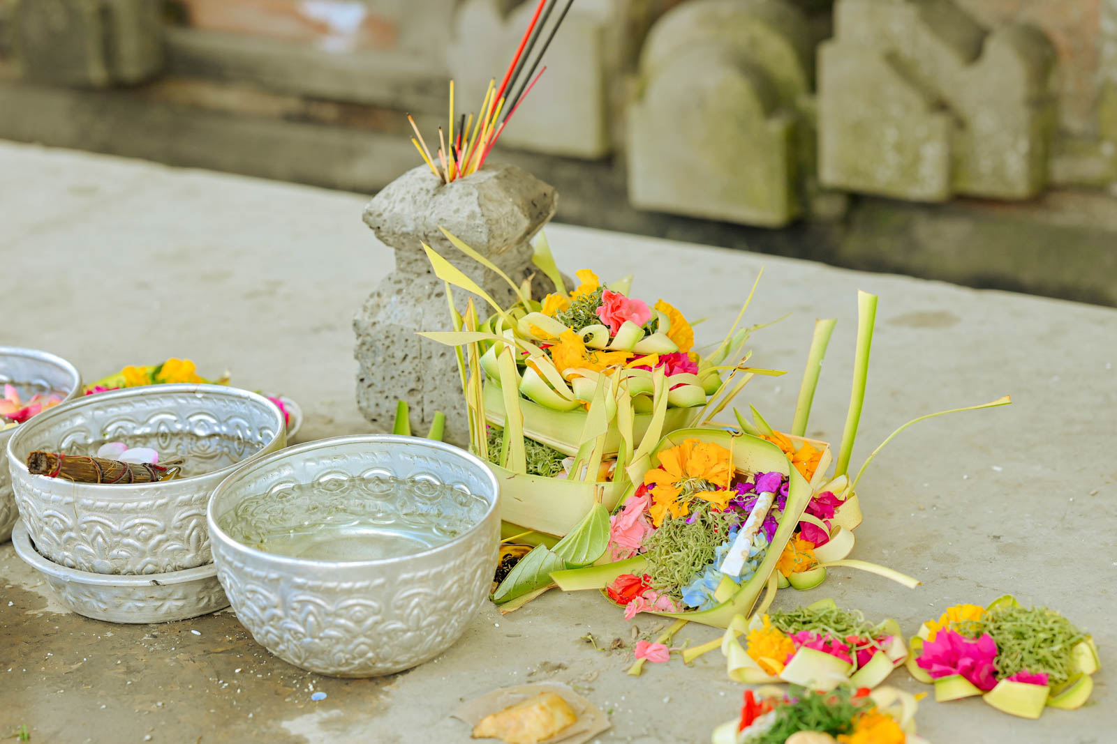 バリ島のお供物